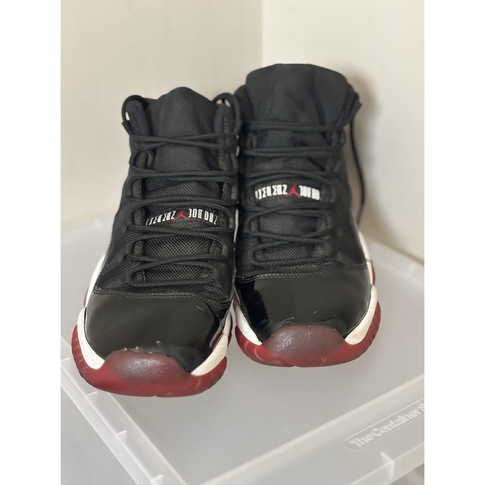 Nike Air Jordan 11 Retro GS 'Bred' 2019  378038-061  Youth Size 7